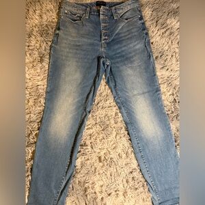 Lucky Brand Blue Button-Fly Jeans